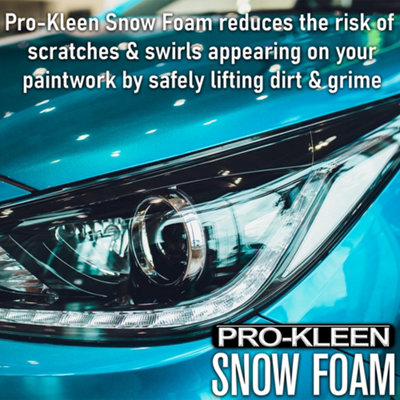 Pro-Kleen Bubblegum Snow Foam Shampoo with Karcher K Series Snow Foam Lance Car Vehicle Pressure Washer Gun Soap Dispenser - 7