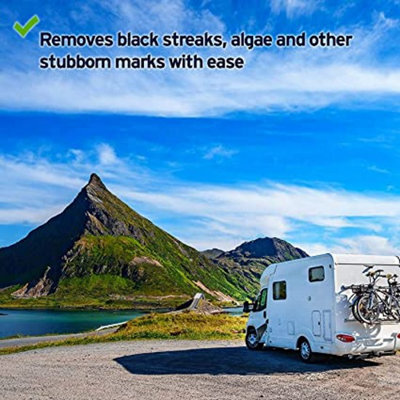 Pro-Kleen Caravan and Motorhome Cleaner Removes Black Streaks Dirt Algae and More Super Easy to Use Formula 2L