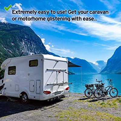 Pro-Kleen Caravan and Motorhome Cleaner Removes Black Streaks Dirt Algae and More Super Easy to Use Formula 2L - 4