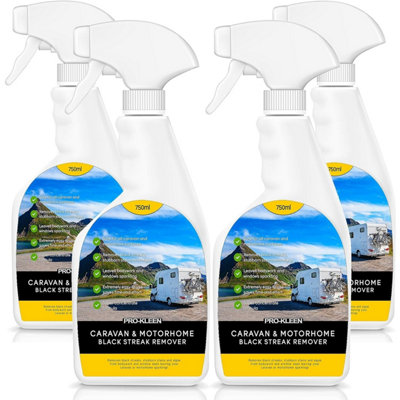 Pro-Kleen Caravan & Motorhome Black Streak, Algae & Mould Remover (4 x 750ml)