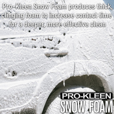 Pro-Kleen Cherry Snow Foam Karcher K Series Snow Foam Lance & Microfibre Cloth & Mitt Pressure Washer - 4