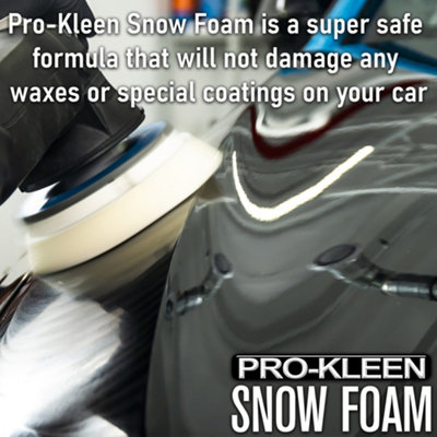 Pro-Kleen Cherry Snow Foam Karcher K Series Snow Foam Lance & Microfibre Cloth & Mitt Pressure Washer - 6