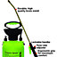 Pro-Kleen Garden Pressure Pump Sprayer Manual Action 5L With Brass Lance And 2 x Spare Seal Kit