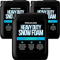 Pro-Kleen Heavy Duty Snow Foam Shampoo Super Thick Foam for Large Vehicles and Cars (15 Litres)