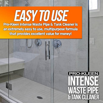 Pro-Kleen Intense Waste Pipe and Tank Cleaner For Caravans and Motorhomes 1L