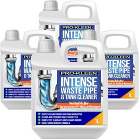 Pro-Kleen Intense Waste Pipe and Tank Cleaner For Caravans and Motorhomes 4L