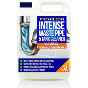 Pro-Kleen Intense Waste Pipe and Tank Cleaner For Caravans and Motorhomes 5L