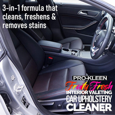 Pro-Kleen Interior Valeting Car Upholstery Carpet Cleaner Shampoo Removes Dirt, Grime and Stains Fruity Fresh Fragrance (10 L)