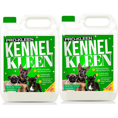 Pro-kleen Kennel Kleen - Disinfectant, Cleaner, Sanitiser & Deodoriser - Concentrated Formula Kennel Cleaner 10L Fresh Cut Grass