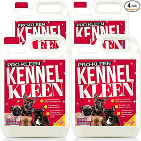 Pro-kleen Kennel Kleen - Disinfectant, Cleaner, Sanitiser & Deodoriser - Concentrated Formula Kennel Cleaner 20L Cherry