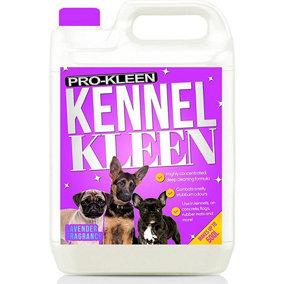 Pro-kleen Kennel Kleen - Disinfectant, Cleaner, Sanitiser & Deodoriser - Concentrated Formula Kennel Cleaner 5L Lavender