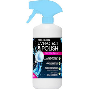 Pro-Kleen Marine UV Protectant Spray for Vinyl, Plastic, Rubber, Fiberglass, Leather & More. Dust and Dirt Repellant 1L
