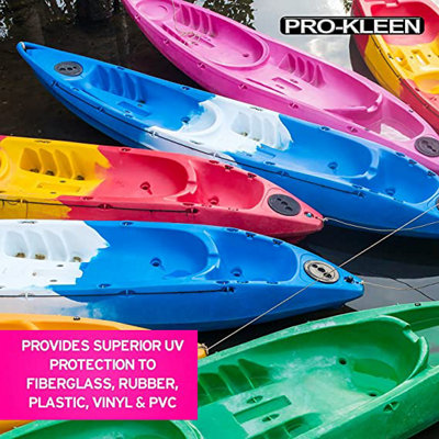 Pro-Kleen Marine UV Protectant Spray for Vinyl, Plastic, Rubber, Fiberglass, Leather & More. Dust and Dirt Repellant 1L
