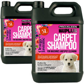 Pro-Kleen MAXPLUS Carpet Shampoo Orange And Jasmine 10L