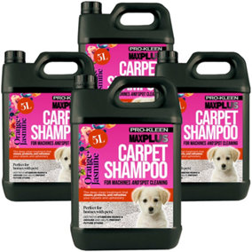 Pro-Kleen MAXPLUS Carpet Shampoo Orange And Jasmine 20L