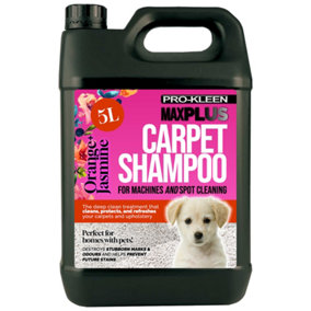 Pro-Kleen MAXPLUS Carpet Shampoo Orange And Jasmine 5L