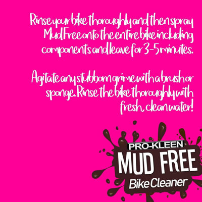 Pro-Kleen Mud Free Bike & Motorbike Cleaner Spray 5L x2 - 6