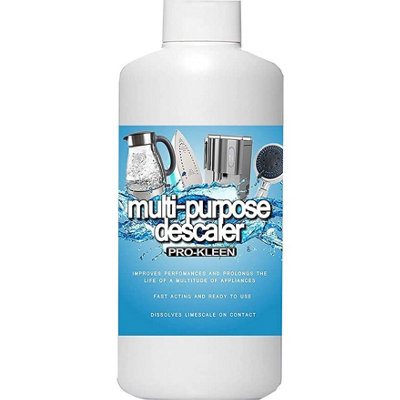 Pro-Kleen Multi-Purpose Descaler 1L Fast-Acting Concentrate & Dissolves Limescale