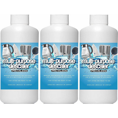 Pro-Kleen Multi-Purpose Descaler 3L Fast-Acting Concentrate & Dissolves Limescale