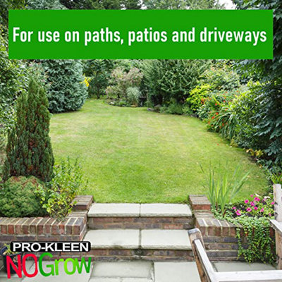 Pro-Kleen No Grow Weed Killer For Patio And Driveways (5 Litres)