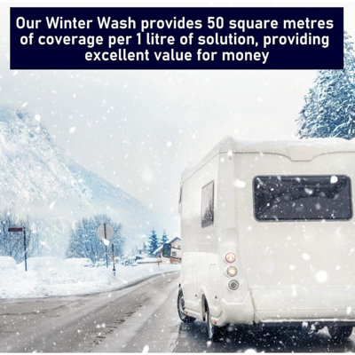 Pro-Kleen Over Winter Exterior Protector for Caravans & Motorhomes - Protects Against Mould