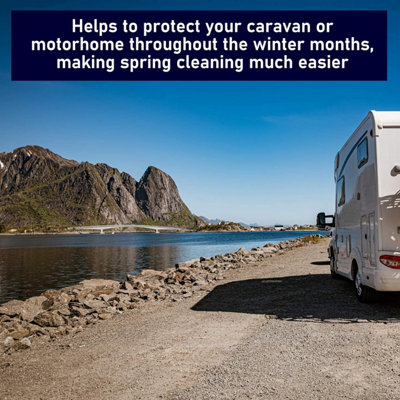 Pro-Kleen Over Winter Exterior Protector for Caravans & Motorhomes - Protects Against Mould - 5