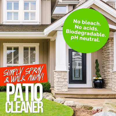 Pro-Kleen Patio Cleaner Simply Spray & Walk Away Concentrate Green Mould And Algae Killer
