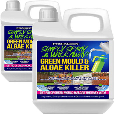 ProKleen Patio Cleaner Simply Spray and Walk Away Green Mould and