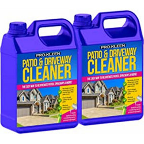 Pro-Kleen Patio & Driveway Cleaner (10L) - Removes Stains, Dirt and Grime