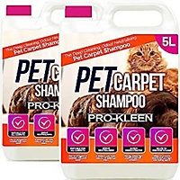 Pro-Kleen Pet Carpet Cleaner Professional Upholstery Extraction Shampoo Solution, with reactivating Odour Treatment 10L