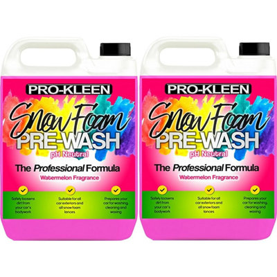 ProKleen pH Neutral Snow Foam PreWash 10L (Watermelon) DIY at B&Q