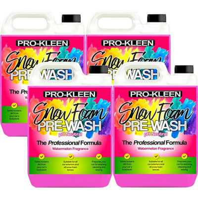 Pro-Kleen pH Neutral Snow Foam Pre-Wash 20L (Watermelon) | DIY at B&Q
