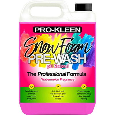 ProKleen pH Neutral Snow Foam PreWash 5L (Watermelon) DIY at B&Q