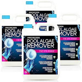 Pro-Kleen Pool Algae Remover 20L - Removes & Prevents Algae Growth - High Concentration, Long-Lasting Professional Formula