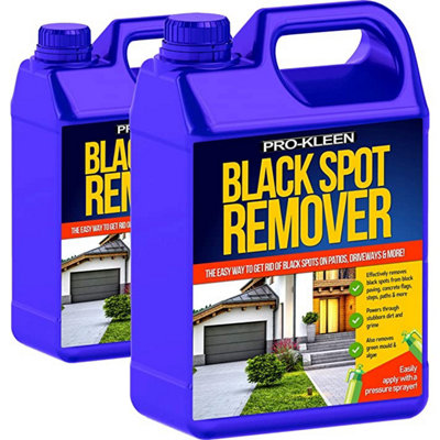 Pro-Kleen Powerful Black Spot Remover Removes Black Spots Dirt and Stain Easy to Use Fluid Liquid Cleaning Solution 10L