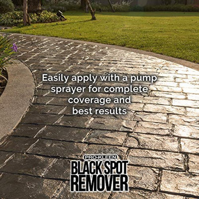 Pro-Kleen Powerful Black Spot Remover Removes Black Spots Dirt and Stain Easy to Use Fluid Liquid Cleaning Solution 10L