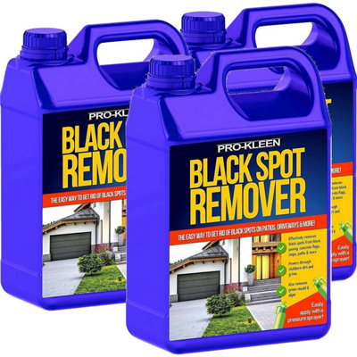 Pro-Kleen Powerful Black Spot Remover Removes Black Spots Dirt and Stain Easy to Use Fluid Liquid Cleaning Solution 15L