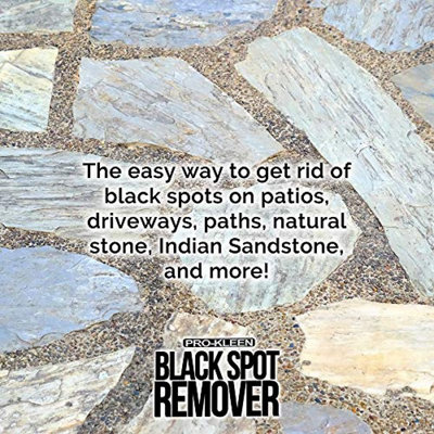 Pro-Kleen Powerful Black Spot Remover - Removes Black Spots, Dirt and Stain - Easy to Use Fluid/Liquid Cleaning Solution 15L