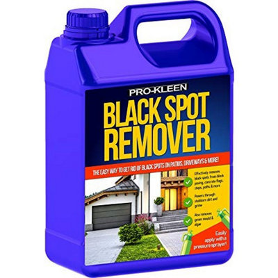 Pro-Kleen Powerful Black Spot Remover Removes Black Spots Dirt and Stain Easy to Use Fluid Liquid Cleaning Solution 5L