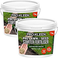Pro-Kleen Pre Lawn & Seed Starter Fertiliser - Phosphorus Rich Formula with Nitrogen, Potassium & Magnesium Oxide 5kg