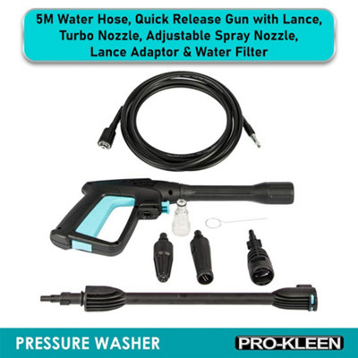 Pro-Kleen Pressure Power Jet Washer Electric High Performance Cleaner - 3