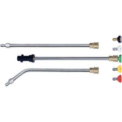 Pro-Kleen Pressure Washer For Patio and Car 1600W with Chassis Undercarriage Cleaner and Lance with 5 Spray Adapters - 4