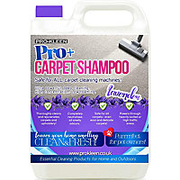 Pro-Kleen Pro+ Carpet and Upholstery Cleaning Solution Shampoo  4 in 1 Concentrate, Lavender