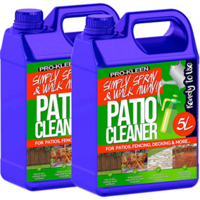 Pro-Kleen Ready to Use Simply Spray & Walk Away Green Mould and Algae Remover 10L