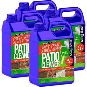 Pro-Kleen Ready to Use Simply Spray & Walk Away Green Mould and Algae Remover 20L