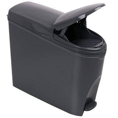Pro-Kleen Sanitary Bin 20L & 50 Bin Liners Female Ladies and Baby Hygiene Products Pedal Bin - 6