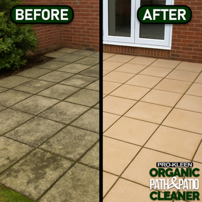 Pro-Kleen Simply Spray and Walk Away Organic Path and Patio Cleaner Concentrate Fluid 15L Safe for Pets and Children - 5