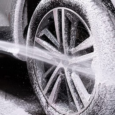 Pro-Kleen Snow Foam Lance 1/4" Quick Release For Car Wash, Adjustable Nozzle High Pressure Washer Soap Dispenser Bottle 1L