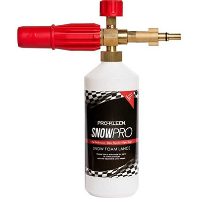 Pro-Kleen Snow Foam Lance - Black and Decker RAC Bosch AQT Gun Compatible