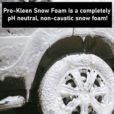 Pro-Kleen Snow Foam- pH Neutral,Super Thick and Non-Caustic. 5L Pineapple Fragrance